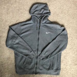 Men’s XXL Nike hoodie Gray great condition